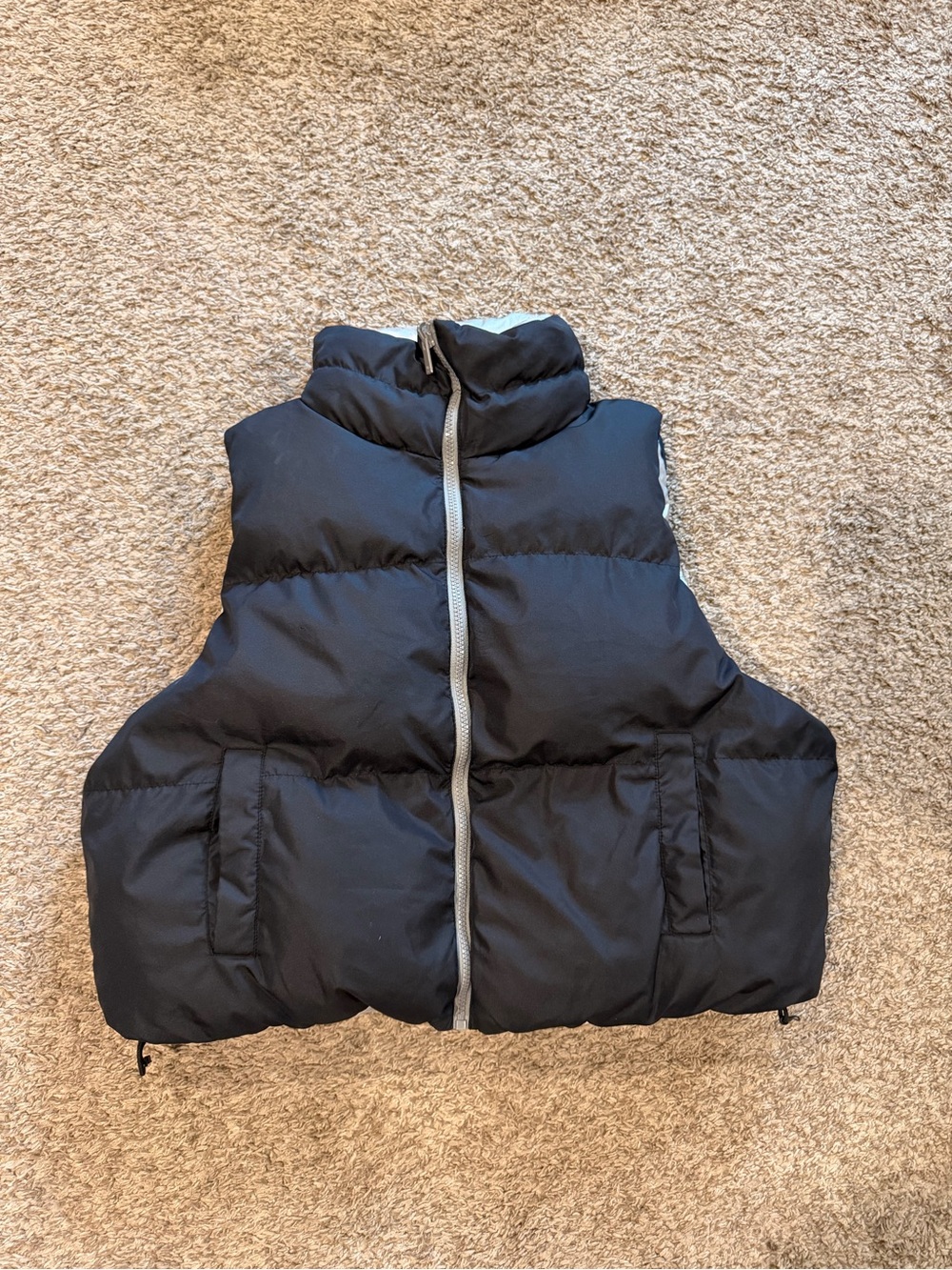 all in motion Black Puffer Vest